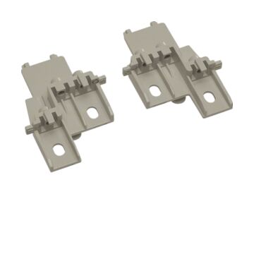KLEMOUDERBEVESTIGING VZ744 SET 2ST.-HAGER