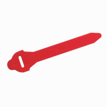 Klittenband met lus 15cm rood-LEGRAND