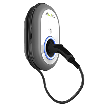 Laadpaal EASY CHARGE OVAL SMART Wifi 5mtr kabel-ALP