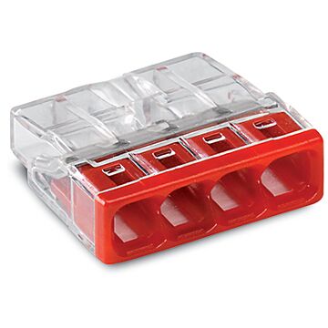 LASKLEM INSTEEK ROOD 4V <2,5MM2 MASSIEF (VE=100)-WAGO