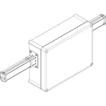 LB404 Feed unit CX 2+4 gel.-LEGRAND