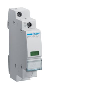 LED SIGNAALLAMP 230V GROEN 1MOD-HAGER
