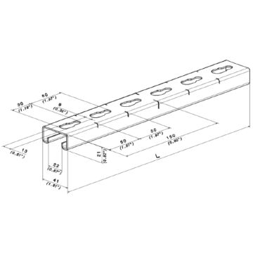 Profiel R21S L1000 Thvz-LEGRAND