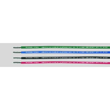 MONTAGESNOER   0,52 BLAUW/WIT UL-STYLE 1015-HELUKABEL