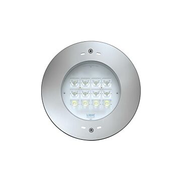 ONDERWATER INBOUW 12XPOW-LED ASYM 3000K ROND SPEC-WIBRE