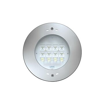 ONDERWATER INBOUW 12XPOW-LED ASYM 6000K ROND-WIBRE