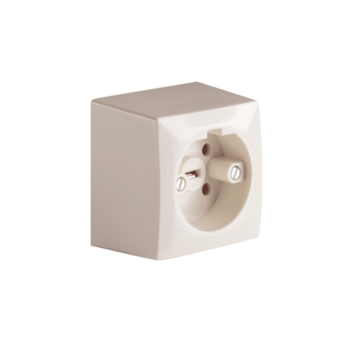 OPB.PERILEX WANDCONTACTDOOS 16A. WIT-ABL