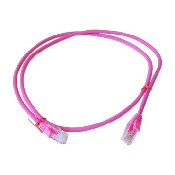 PATCHKABEL C5E  1,0 U/UTP ROZE/ROZE PVC-GRAYLE