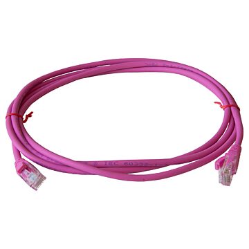 PATCHKABEL C5E  2,0 U/UTP ROZE/ROZE PVC-GRAYLE