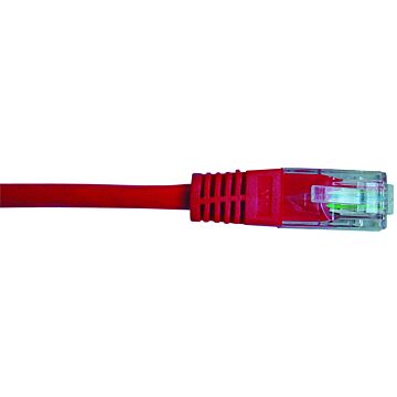 Patchkabel rood 1.5m utp cat 5E-KLEMKO