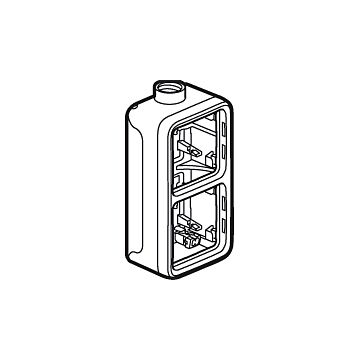 Plexo IP55 2v leeg vert. 1xM20-LEGRAND