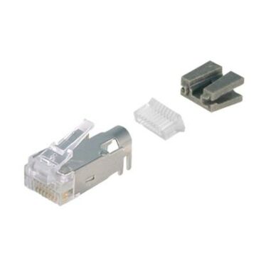 PLUG RJ45 SOEPEL C6A SHIELDED-GRAYLE