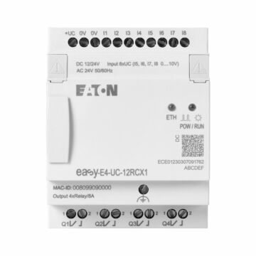 RELAIS EASY-E4-UC-12RCX1 ZONDER DISPLA EN KEYPAD-EATON