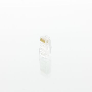 PLUG RJ45 8P/8C ROND MASSIEF (VE=25)-KLEMKO