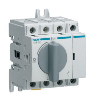 SCHAKELAAR 4P 32 A MOD. M1 HAB403-HAGER