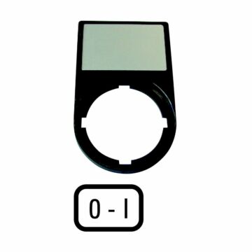 SCHILDPLAATDRAGER M22S-ST-X89-EATON