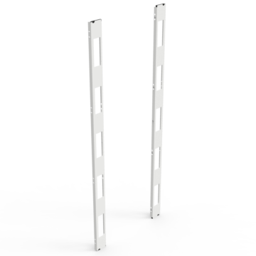 SIDE SKIRT 52HE, MET UITSPARINGEN, WIT-MINKELS