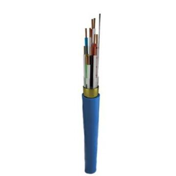 SIGNAALKABEL  2X2X0,8 AFGESCHERMD BLAUW DCA-S2-TKF