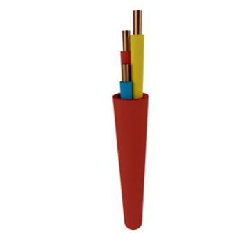 SIGNAALKABEL  3X2X0,8 ROOD CCA-TKF
