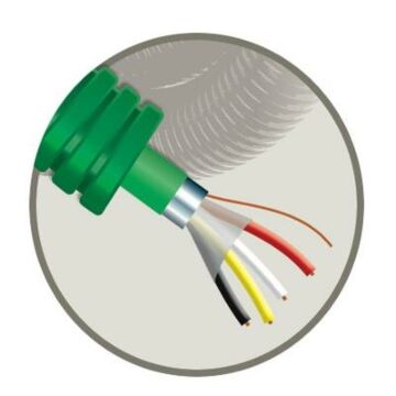 SNELFLEX SIGNAALKABEL 2x0,8 GS+2x0,8 WT D16 DCA-SNELFLEX