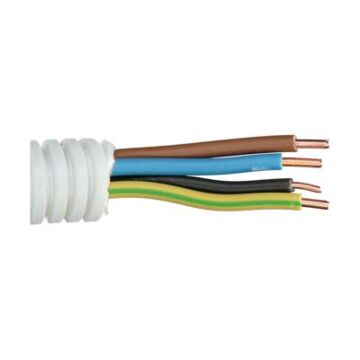 SNELFLEX 3x2,5 + 1x1,5 ECA D16 ZWART-SNELFLEX