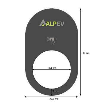 Sticker voor Easy Charge Oval-ALP