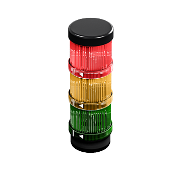 SZ Signaalzuil buismont LED rd/gl/gr 24V-RITTAL