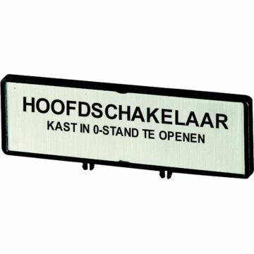 TEKSTPLAATJE M.HOUDER ZFS67-P3-EATON