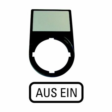 TEKSTSCHILDDRAGER M22S-ST-D10 DRUK./SIGN.L.-EATON