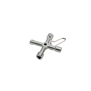 UNIVERSELE KASTSLEUTEL-METAAL-472M02 KRUIS-S&B