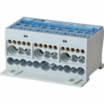 VERDEELBLOK 4P 125A 1+7 UITGAAND-EATON