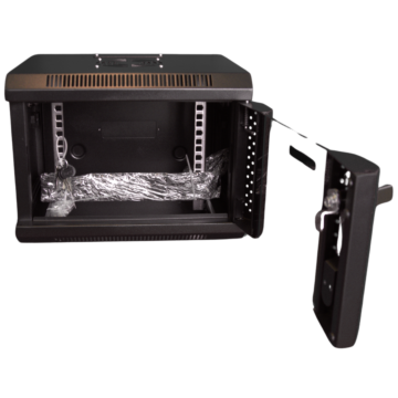 10 Inch Wandkast 4U Glazen Deur – Compact/Krachtig-GRAYLE