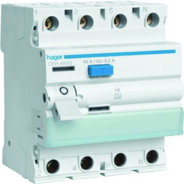 Aaardleksch. 4-Plg 40 A 300 Ma  A High Immunity-HAGER