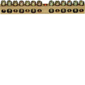 Aansluitklem Zonder Sokkel 6 X 16 Mm² + 7 X 10 Mm²-HAGER