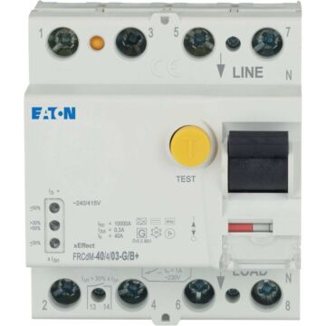 Aardlekschak. frcdm-40/4/003-g/b+-ty klasse b+-EATON