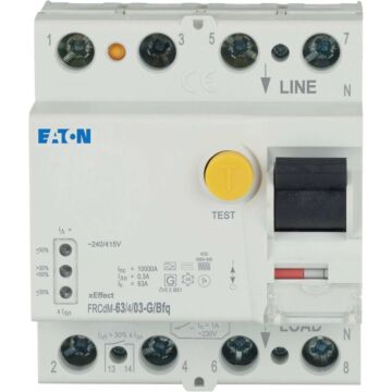 Aardlekschak.frcdm-63/4/03-g/bfq-t 10ka klasse b-EATON