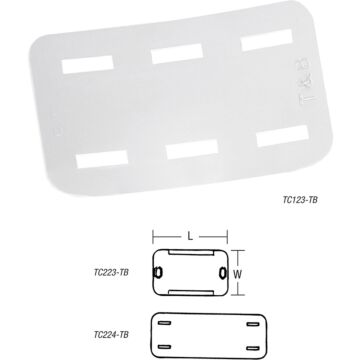 ACCESSOIRES KABELBINDER - TC223-TB-ABB