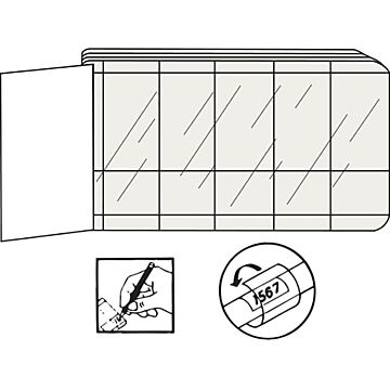 ACCESSOIRES KABELBINDER - WM-BW5-ABB