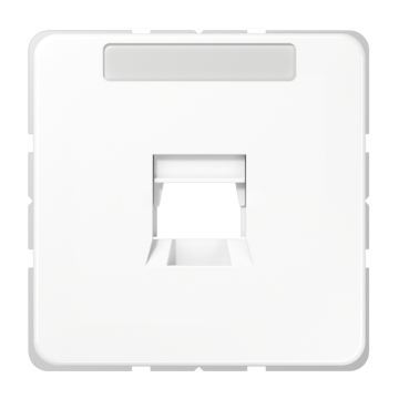 Afdekking CD500 a.wit.v.mod.jack 1-vdg.-JUNG