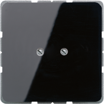 Afdekking CD500 zwart blind-JUNG