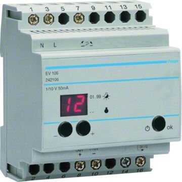 Afstanddimmer 1000 W Besturingsmodule-HAGER