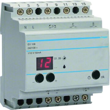Afstanddimmer 1000 W Besturingsmodule, Comfort-HAGER