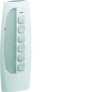 Afstandsbed. Knx-Rf 6-Vdg 6 Toetsen Wit Quicklink-HAGER