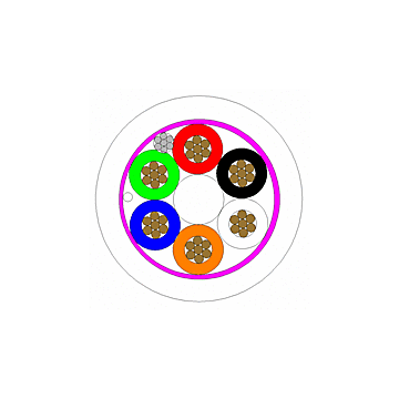 ALARMKABEL  6X0,22 LI-H(ST)H B2CA BLANK-HOF