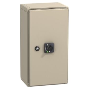 ALEN BEH. IP55 RD.-GELE DRAAIBEDIENING ACCESS.-SCHNEIDER