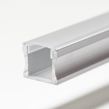 ALUMINIUM PROFIEL 2M, OPBOUW, 15MM-PROLUMIA