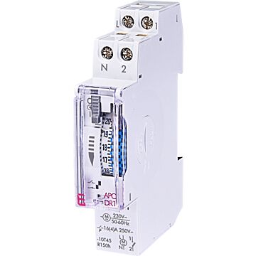 An.schakelklok 24u gangreserve 100u-ETI