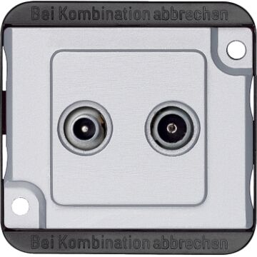 ANTENNE EINDDOOS 2-VOUDIG ALUMINIUM-SCHNEIDER