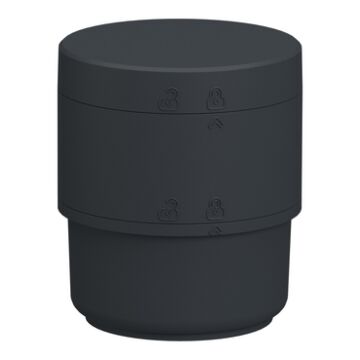 BASISELEMENT + DEKSEL XVB7C21B DONKER GRIJS-SCHNEIDER