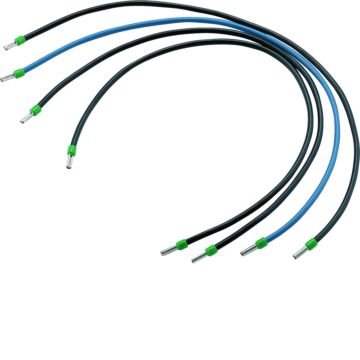 Bedradingsset 10 Mm² Lengte 0,5 Meter (4 Stuks)-HAGER